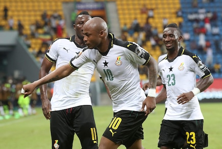 Coppa d'Africa: Ghana-Uganda 1-0, decide Ayew
