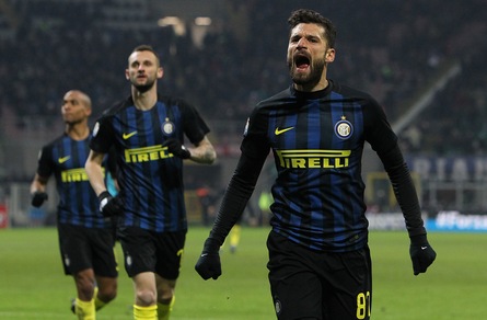 Coppa Italia, Inter-Bologna 3-2 dopo i supplementari: che rovesciata Murillo, decide Candreva
