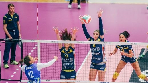 Volley, Coppa Italia A2, vincono Filottrano, Pesaro, Legnano e Trento