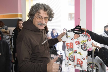 Paolo Simoncelli, ospite del Pitti, presenta la collezione dedicata a Marco