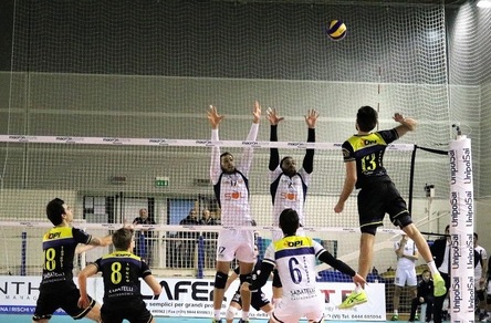Volley: A2 Maschile Girone Blu Montecchio supera la Materdomini.it