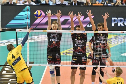Volley: Superlega, oggi Monza-Padova, domani Trento-Ravenna