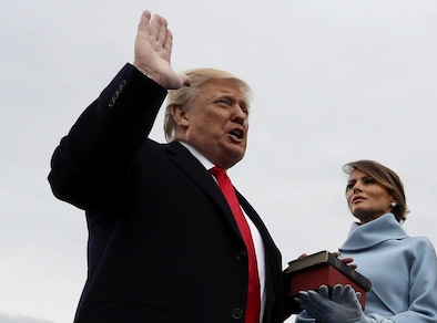 Donald Trump alla Casa Bianca: il giorno del giuramento