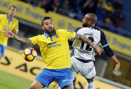 Illusione Las Palmas con Garcia, poi Andone salva il Deportivo e fa 1-1