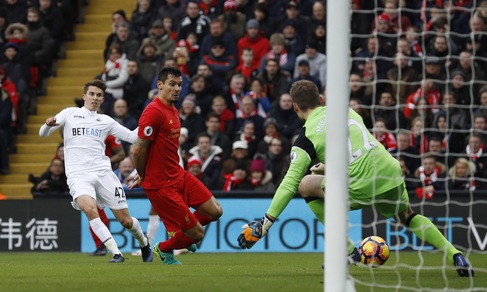 Liverpool-Swansea 2-3: doppietta per Llorente, conclude Sigurdsson