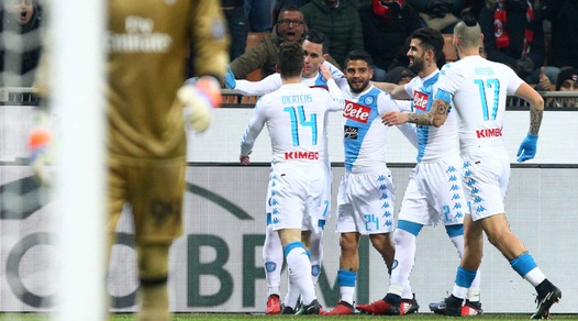Serie A, Milan-Napoli 1-2: decidono Insigne, Callejon. Kucka non basta