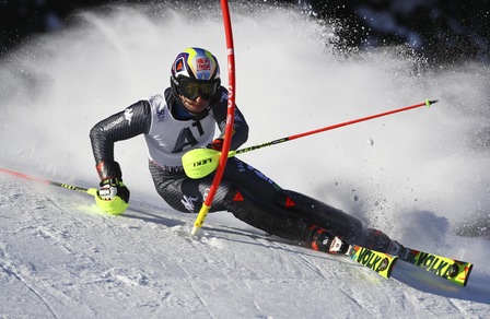 Kitzbühel: Gross 2° nella prima manche di slalom speciale
