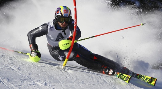 Kitzbühel: Gross 2° nella prima manche di slalom speciale