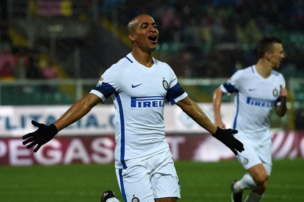 Serie A, Palermo-Inter 0-1: la decide Joao Mario in acrobazia