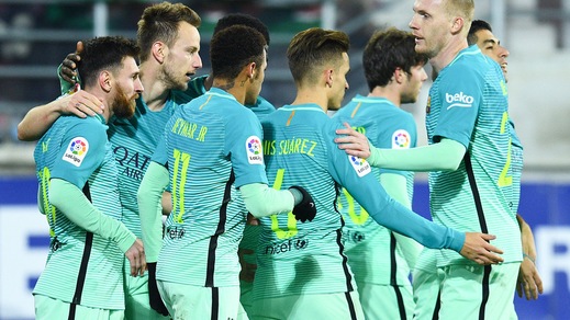Barcellona, tutto troppo facile: 4-0 all'Eibar