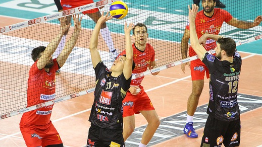 Volley: Superlega, la Lube insiste, Modena ferma Perugia