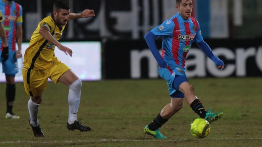Lega Pro, Unicusano Fondi-Catania 1-1. Pareggia Mazzarani dal dischetto