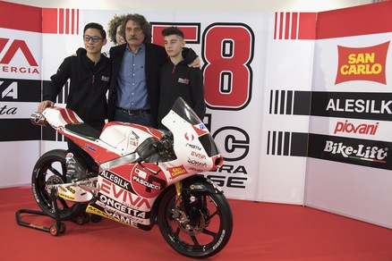 Moto3, debutta la squadra dedicata a Simoncelli