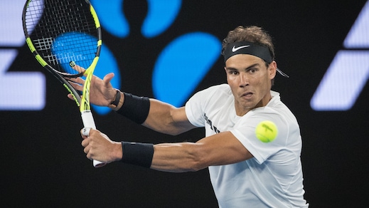 Tennis, Australian Open: Nadal-Dimitrov, Rafa avanti a 1,45