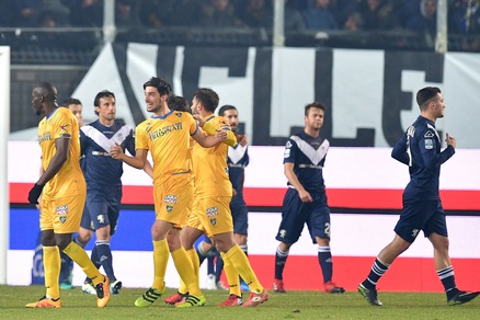 Serie B, Frosinone-Brescia 1-0: basta la rete di Ariaudo. Agganciato il Verona