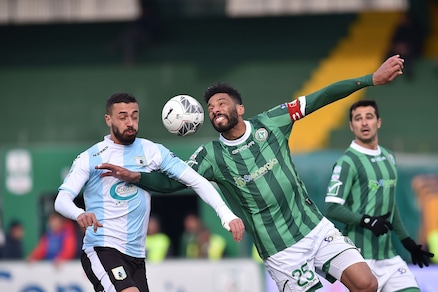 Serie B, Moretti nel finale: Avellino-Entella finisce 2-2