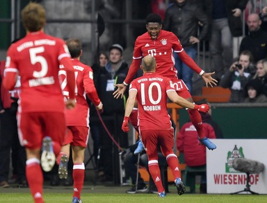 Bundesliga, Bayern Monaco ancora in testa: vince 2-1 a Brema