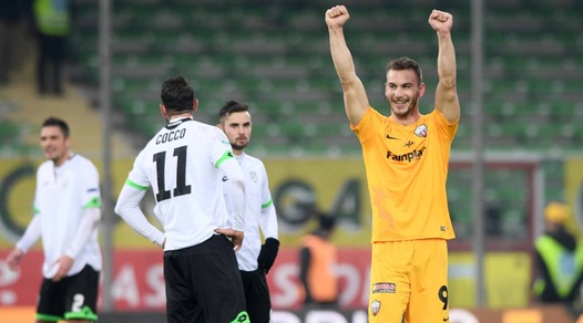 Serie B, Cesena-Ascoli 2-2: pari al 95' dei marchigiani