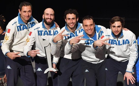 Scherma, Cdm spada: Italia vince ad Heidenheim, battuta la Francia