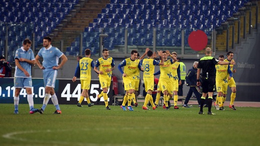 Lazio-Chievo 0-1: Inglese beffa Inzaghi al 90'