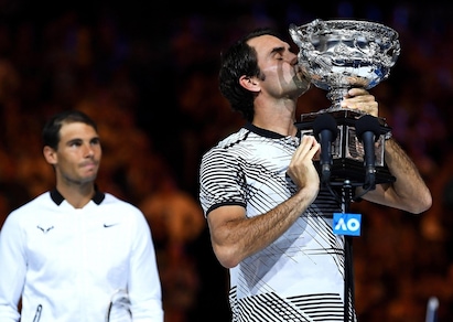 Australian Open: Federer show! Batte l'eterno rivale Nadal al quinto set