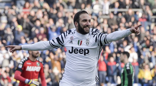 Serie A: Sassuolo-Juventus 0-2, altri 3 punti per Allegri