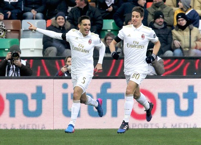 Serie A: Udinese-Milan 2-1, le immagini della vittoria di Delneri