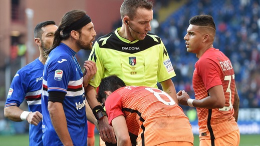 Serie A, Sampdoria-Roma 3-2, il tabellino