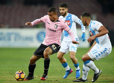 Serie A, Napoli-Palermo 1-1, il tabellino