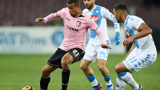 Serie A, Napoli-Palermo 1-1, il tabellino