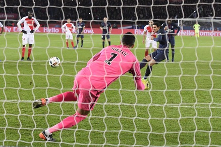 Ligue 1, Psg-Monaco 1-1 sotto gli occhi di Ronaldinho