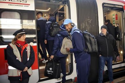 Lazio, inizia la trasferta di Coppa Italia: in treno verso Milano