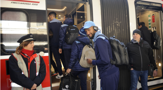 Lazio, inizia la trasferta di Coppa Italia: in treno verso Milano