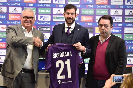 Saponara è della Fiorentina: le immagini della presentazione