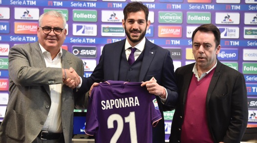 Saponara è della Fiorentina: le immagini della presentazione