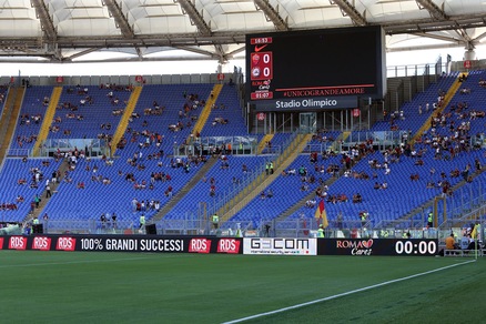 Esclusivo Roma, via le barriere: curve liberate all'Olimpico