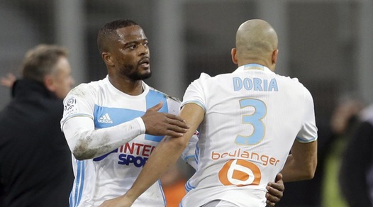 Ligue1, Evra si infortuna subito con l'Olympique Marsiglia