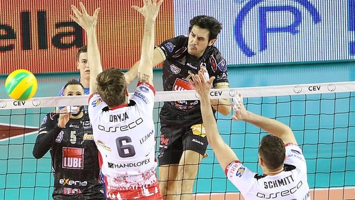 Volley: Champions League, la Lube bissa il successo sul Rzeszow