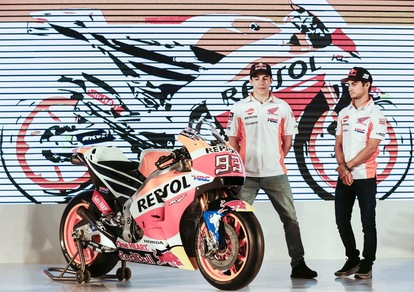 MotoGp: svelate le Honda di Marquez e Pedrosa