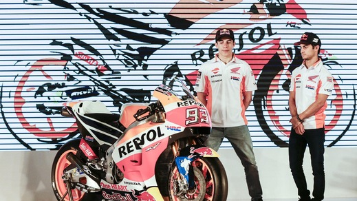 MotoGp: svelate le Honda di Marquez e Pedrosa