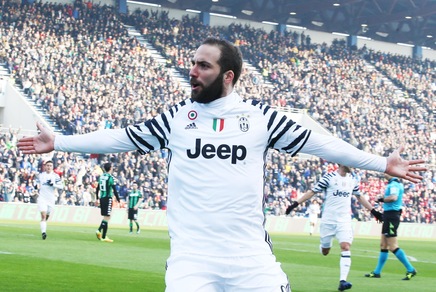 Juventus, gol dopo gol: Higuain stile Trezeguet