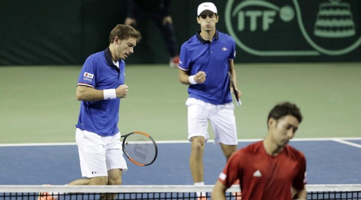 Tennis, Coppa Davis, tutto facile per la Francia: Giappone ko 3-0