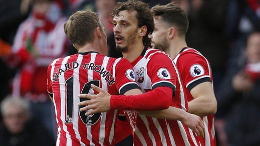 Southampton-West Ham 1-3, per Gabbiadini debutto con gol