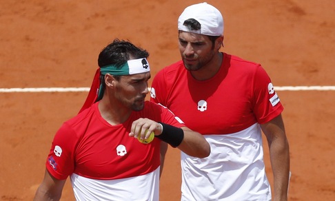 Coppa Davis, Argentina-Italia 1-2: Fognini e Bolelli cadono al tie break