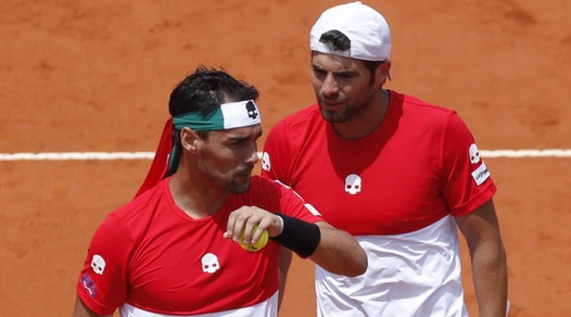 Coppa Davis, Argentina-Italia 1-2: Fognini e Bolelli cadono al tie break