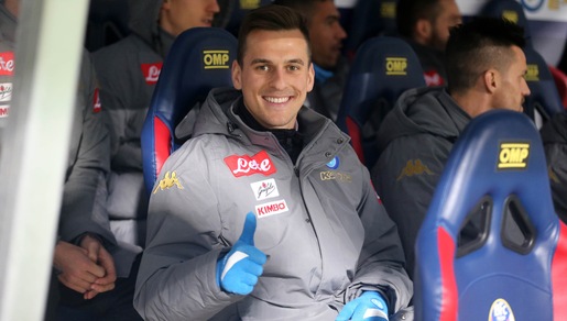 Bologna-Napoli, riecco Milik: torna in panchina dopo 4 mesi