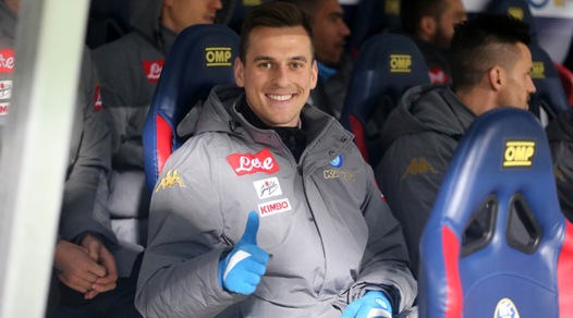 Bologna-Napoli, riecco Milik: torna in panchina dopo 4 mesi