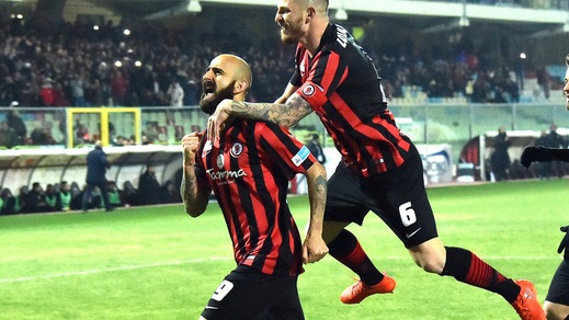 Lega Pro Foggia-Messina 3-0. Satanelli in vetta alla classifica