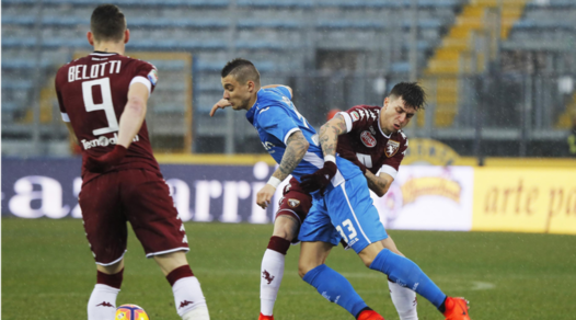 Empoli-Torino 1-1: a Belotti risponde Pucciarelli