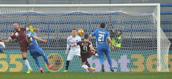 Serie A, Empoli-Torino 1-1, il tabellino